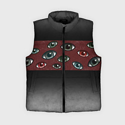 Женский жилет Всевидящие глаза, цвет: 3D-черный