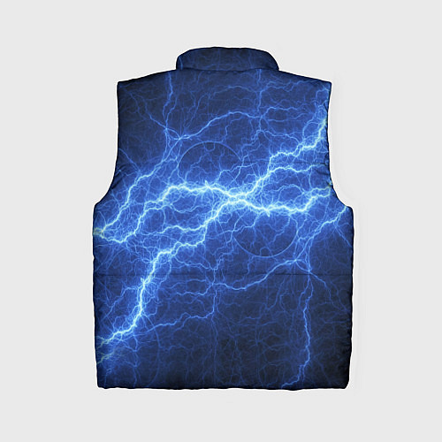 Женский жилет Разряд электричества / 3D-Черный – фото 2