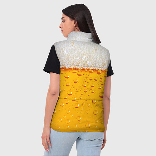 Женский жилет Пенное / 3D-Красный – фото 4