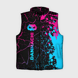 Женский жилет DanMachi - neon gradient: по-вертикали, цвет: 3D-черный