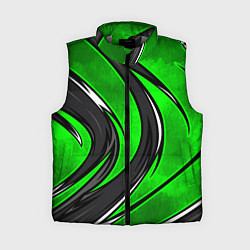 Женский жилет Зеленая органическая броня