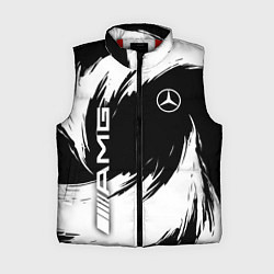 Женский жилет Mercedes benz - white color, цвет: 3D-красный