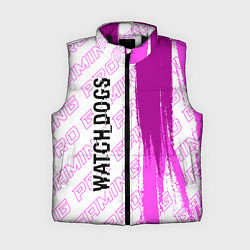 Женский жилет Watch Dogs pro gaming: по-вертикали, цвет: 3D-черный