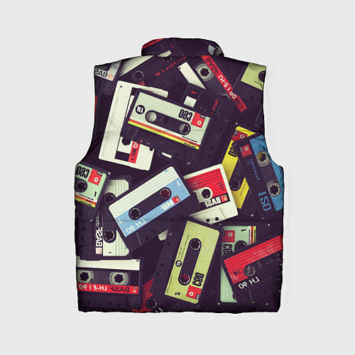 Женский жилет Кассета 90-е / 3D-Светло-серый – фото 2