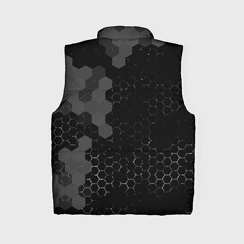 Женский жилет Valorant glitch на темном фоне: по-вертикали / 3D-Черный – фото 2