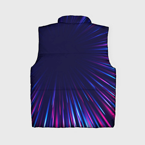 Женский жилет BYD neon speed lines / 3D-Черный – фото 2