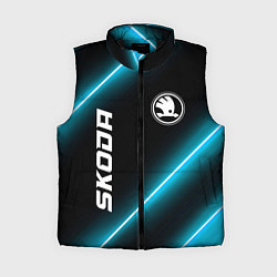 Женский жилет Skoda неоновые лампы