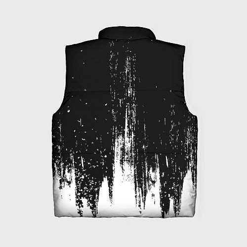 Женский жилет Sabaton и рок символ на темном фоне / 3D-Черный – фото 2