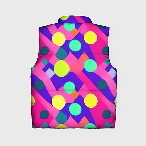 Женский жилет Психоделическая абстракция / 3D-Черный – фото 2