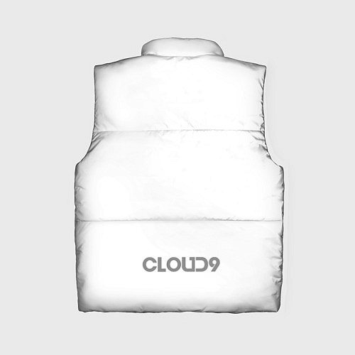 Женский жилет Cloud9 white / 3D-Черный – фото 2