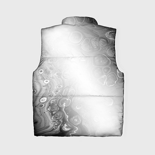 Женский жилет Hellsing glitch на светлом фоне: по-вертикали / 3D-Черный – фото 2