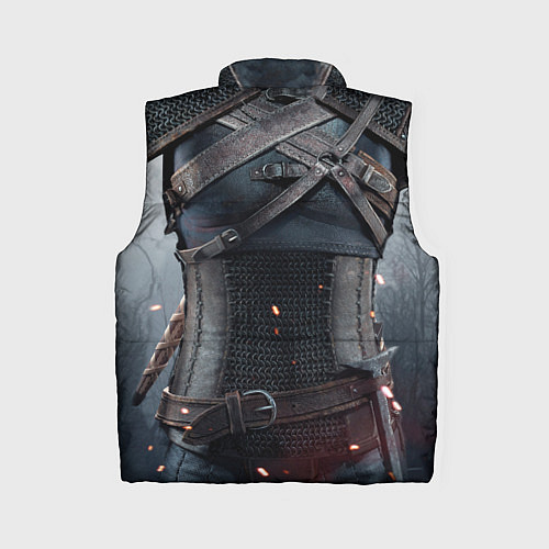 Женский жилет Броня Геральта / 3D-Черный – фото 2