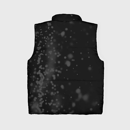 Женский жилет Danganronpa glitch на темном фоне: по-вертикали / 3D-Черный – фото 2