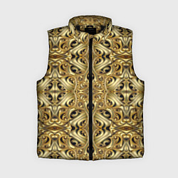 Женский жилет Золотая кольчуга, цвет: 3D-черный