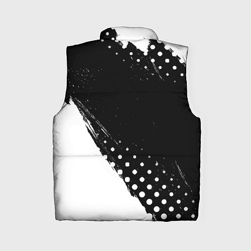 Женский жилет Manowar и рок символ на темном фоне / 3D-Черный – фото 2