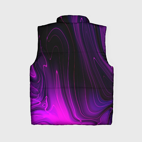 Женский жилет Powerwolf violet plasma / 3D-Черный – фото 2
