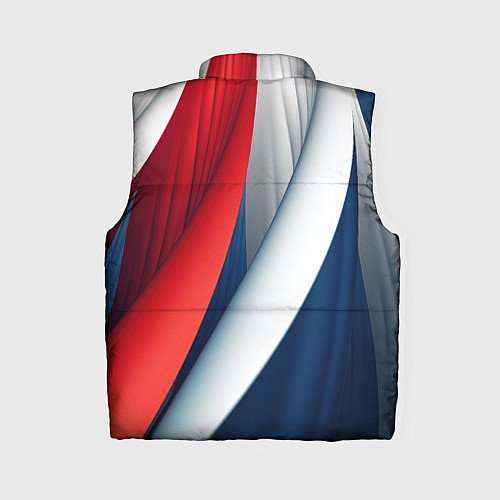 Женский жилет Герб России абстракция / 3D-Черный – фото 2