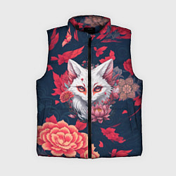 Женский жилет Братец лис, цвет: 3D-черный