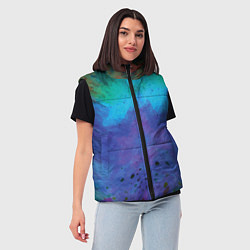 Женский жилет Лазурный стиль, цвет: 3D-светло-серый — фото 2