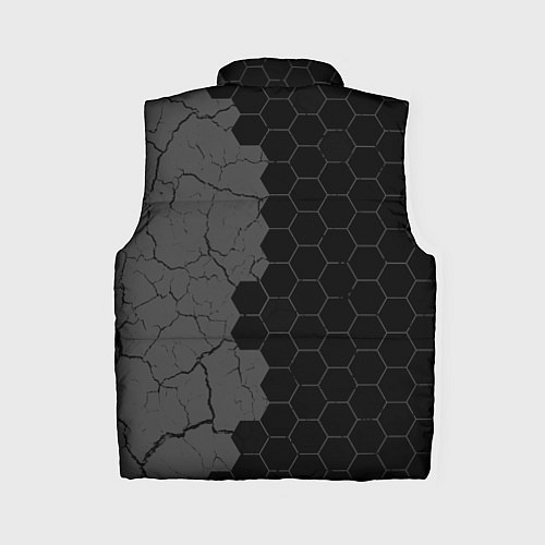 Женский жилет Elden Ring glitch на темном фоне: по-вертикали / 3D-Черный – фото 2