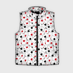Женский жилет Карточные тузы