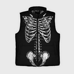 Женский жилет Скелет человека