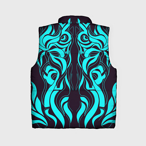 Женский жилет Аква / 3D-Черный – фото 2
