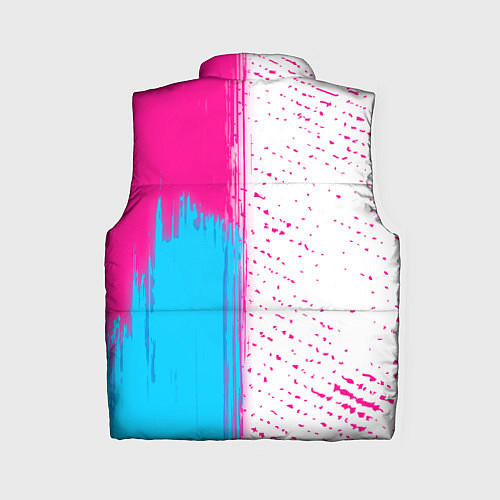 Женский жилет Die Antwoord neon gradient style: по-вертикали / 3D-Черный – фото 2
