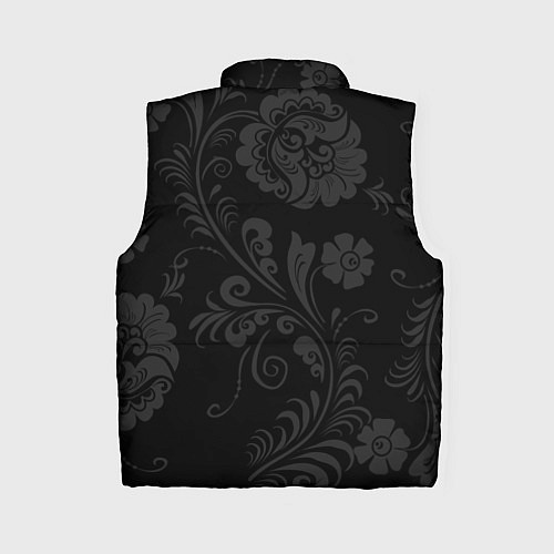 Женский жилет Russia black style / 3D-Черный – фото 2