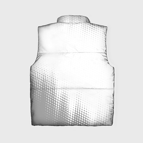 Женский жилет Akame ga Kill glitch на светлом фоне: надпись, сим / 3D-Черный – фото 2