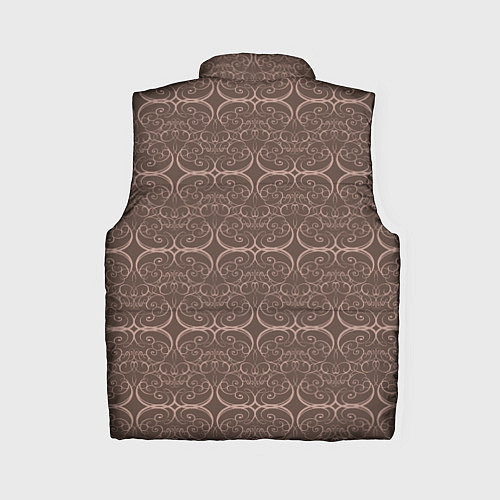 Женский жилет Brown tracery / 3D-Красный – фото 2