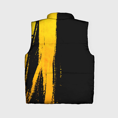 Женский жилет The Last Of Us - gold gradient: по-вертикали / 3D-Черный – фото 2