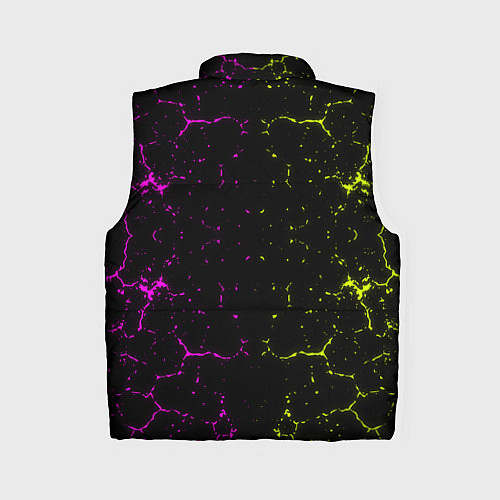 Женский жилет Alien - neon style / 3D-Черный – фото 2