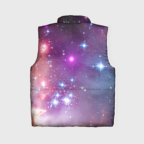 Женский жилет Space dragon - neon glow - neural network / 3D-Черный – фото 2