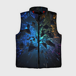 Женский жилет Объемные элементы в полете