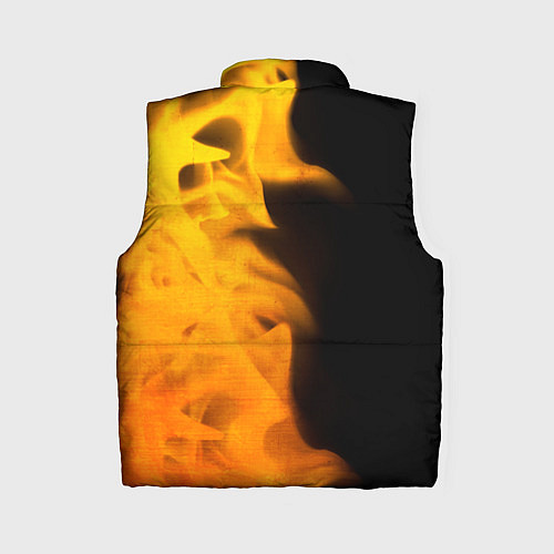 Женский жилет Counter-Strike 2 - gold gradient: по-вертикали / 3D-Черный – фото 2