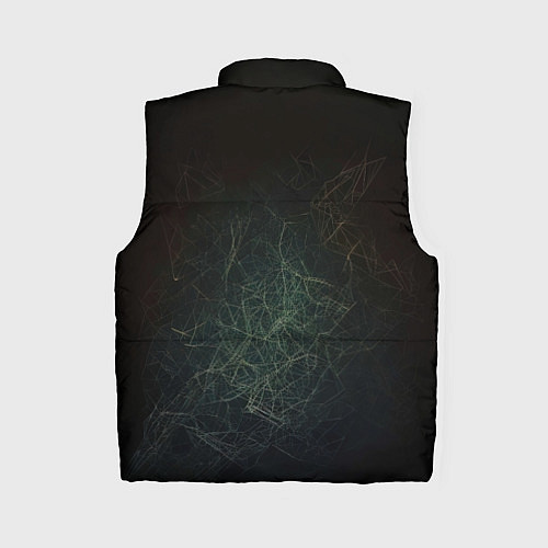 Женский жилет Магический кролик / 3D-Черный – фото 2