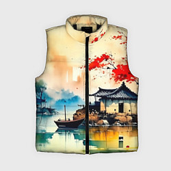 Женский жилет Краски природы