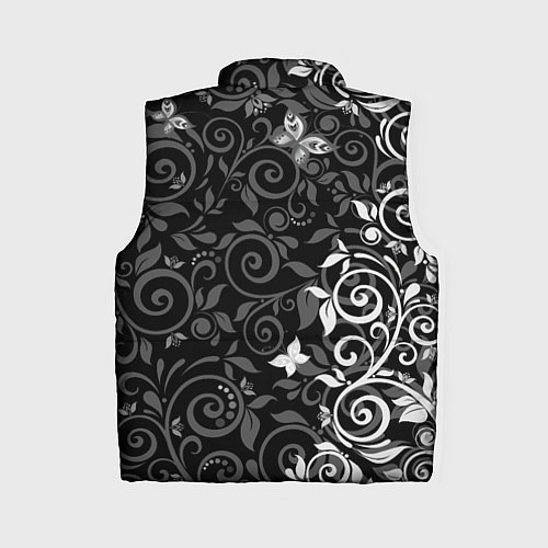 Женский жилет Орнамент с бабочками / 3D-Красный – фото 2