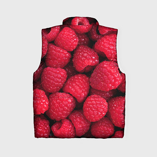 Женский жилет Малина - паттерн / 3D-Светло-серый – фото 2