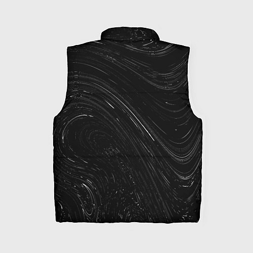 Женский жилет Date A Live glitch на темном фоне: по-вертикали / 3D-Черный – фото 2