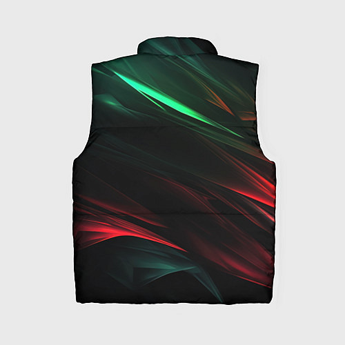 Женский жилет Dark red and green / 3D-Красный – фото 2
