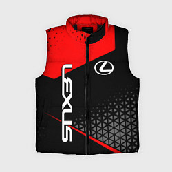 Женский жилет Lexus - red sportwear, цвет: 3D-черный