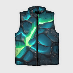 Женский жилет Свечение из разлома плит