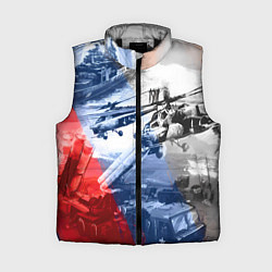 Женский жилет Армия РФ, цвет: 3D-черный