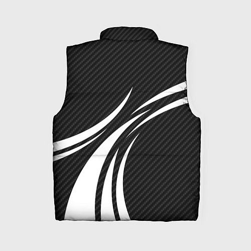 Женский жилет Fox carbon line - white / 3D-Черный – фото 2