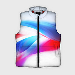 Женский жилет Футболка Россия, цвет: 3D-красный