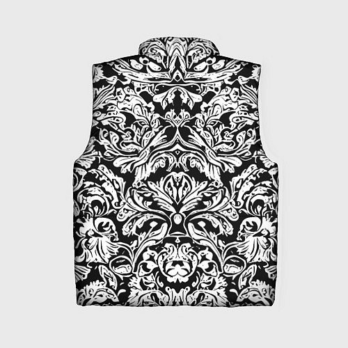 Женский жилет Floral pattern - irezumi - neural network / 3D-Светло-серый – фото 2