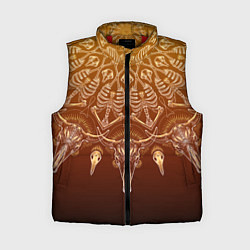 Женский жилет Большая костяная мандала