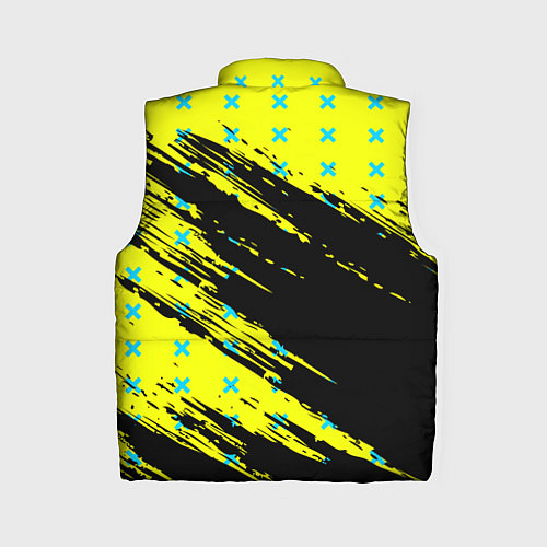 Женский жилет Гранж в стиле аниме Киберпанк / 3D-Светло-серый – фото 2